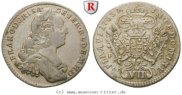 Klicken Sie auf das Bild um es auf Ihrem Rechner zu speichern roemisch-deutsches-reich-franz-i-7-kreuzer/61064.jpg
