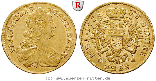 Klicken Sie auf das Bild um es auf Ihrem Rechner zu speichern roemisch-deutsches-reich-franz-i-dukat/69723.jpg