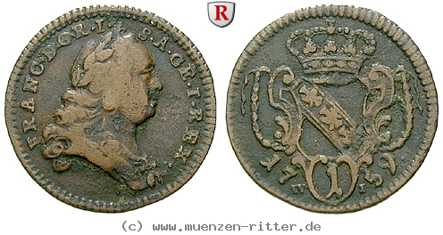Klicken Sie auf das Bild um es auf Ihrem Rechner zu speichern roemisch-deutsches-reich-franz-i-pfennig/34323.jpg