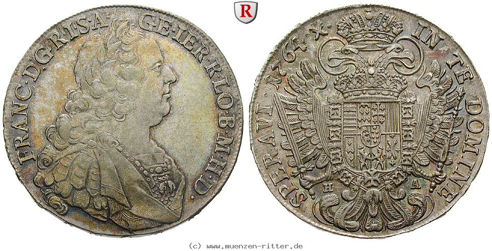 Klicken Sie auf das Bild um es auf Ihrem Rechner zu speichern roemisch-deutsches-reich-franz-i-reichstaler/70120.jpg