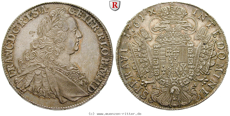 Klicken Sie auf das Bild um es auf Ihrem Rechner zu speichern roemisch-deutsches-reich-franz-i-taler/51463.jpg