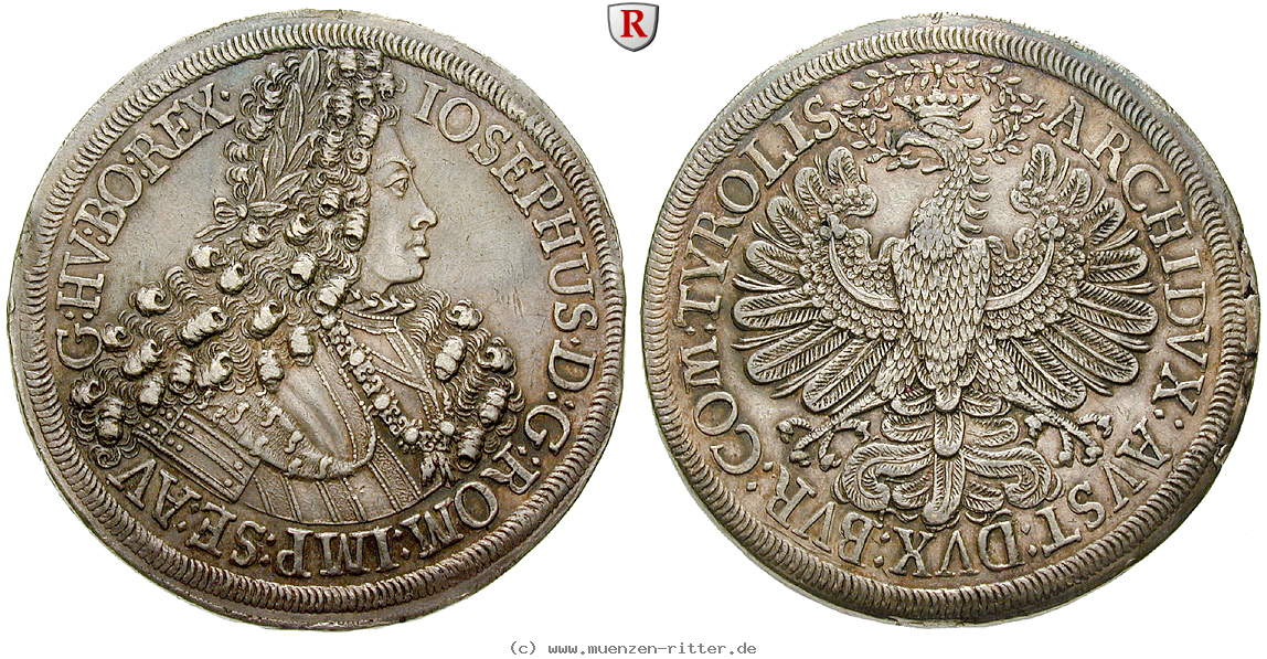 Klicken Sie auf das Bild um es auf Ihrem Rechner zu speichern roemisch-deutsches-reich-joseph-i-doppeltaler/53562.jpg