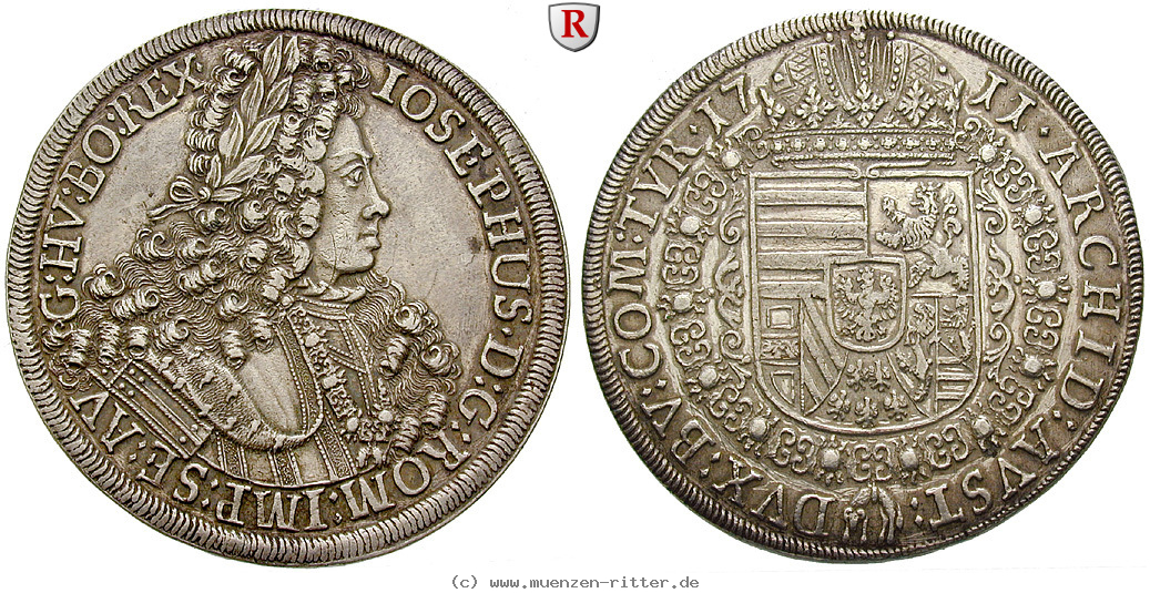 Klicken Sie auf das Bild um es auf Ihrem Rechner zu speichern roemisch-deutsches-reich-joseph-i-taler/51476.jpg