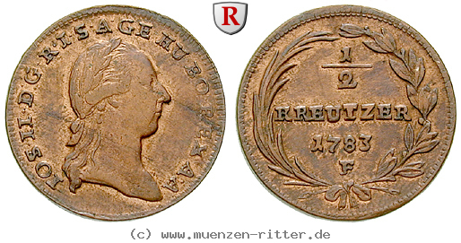 Klicken Sie auf das Bild um es auf Ihrem Rechner zu speichern roemisch-deutsches-reich-joseph-ii-1-2-kreuzer/46984.jpg