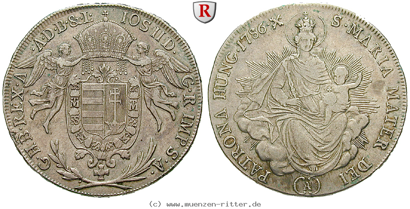 Klicken Sie auf das Bild um es auf Ihrem Rechner zu speichern roemisch-deutsches-reich-joseph-ii-1-2-madonnentaler/54648.jpg