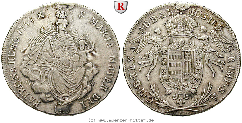 Klicken Sie auf das Bild um es auf Ihrem Rechner zu speichern roemisch-deutsches-reich-joseph-ii-1-2-madonnentaler/59775.jpg