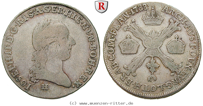 Klicken Sie auf das Bild um es auf Ihrem Rechner zu speichern roemisch-deutsches-reich-joseph-ii-1-4-kronentaler/29739.jpg