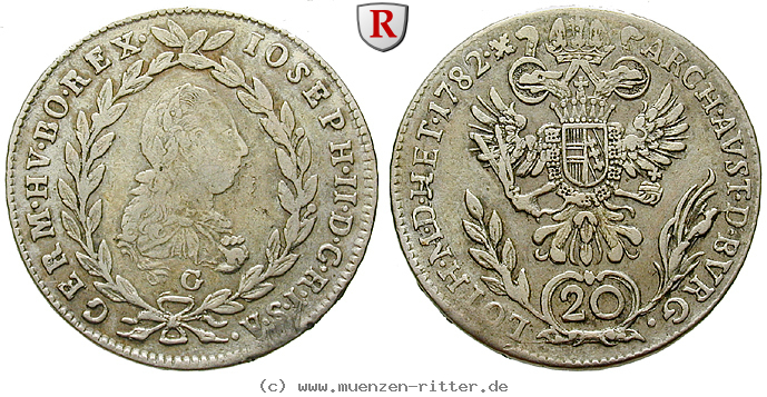Klicken Sie auf das Bild um es auf Ihrem Rechner zu speichern roemisch-deutsches-reich-joseph-ii-20-kreuzer/46350.jpg