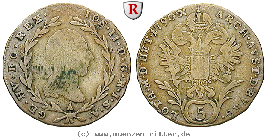Klicken Sie auf das Bild um es auf Ihrem Rechner zu speichern roemisch-deutsches-reich-joseph-ii-5-kreuzer/61073.jpg