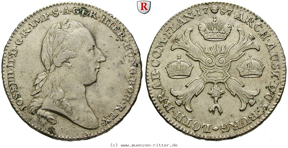 Klicken Sie auf das Bild um es auf Ihrem Rechner zu speichern roemisch-deutsches-reich-joseph-ii-kronentaler/88835.jpg