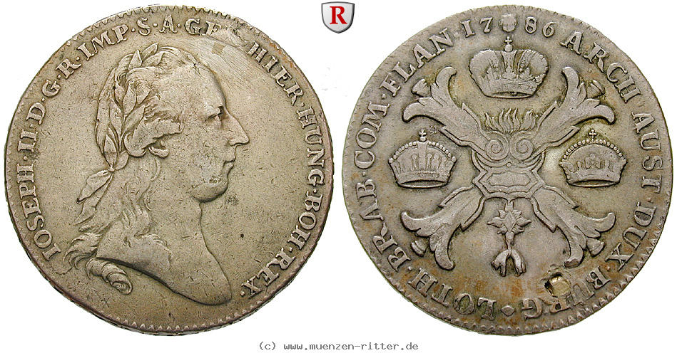 Klicken Sie auf das Bild um es auf Ihrem Rechner zu speichern roemisch-deutsches-reich-joseph-ii-taler/59773.jpg