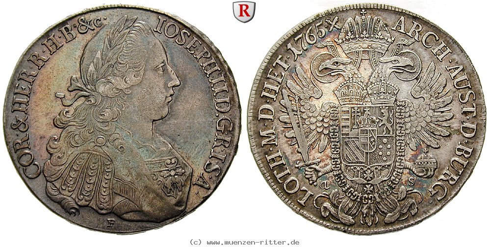 Klicken Sie auf das Bild um es auf Ihrem Rechner zu speichern roemisch-deutsches-reich-joseph-ii-taler/91229.jpg