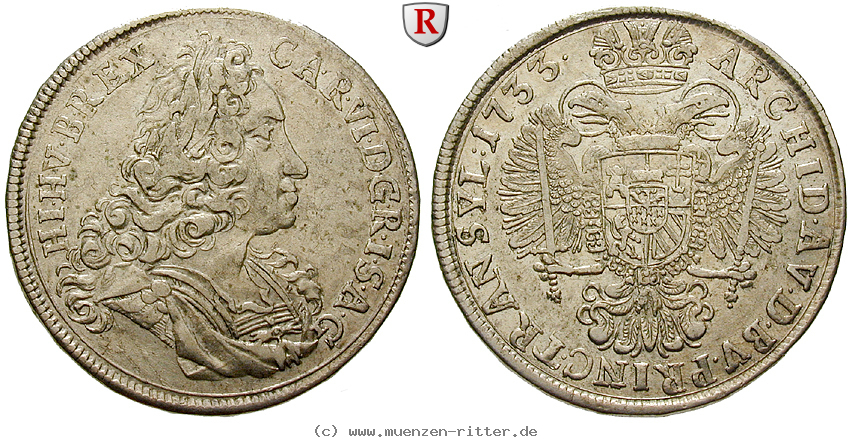 Klicken Sie auf das Bild um es auf Ihrem Rechner zu speichern roemisch-deutsches-reich-karl-vi-1-2-taler/46970.jpg