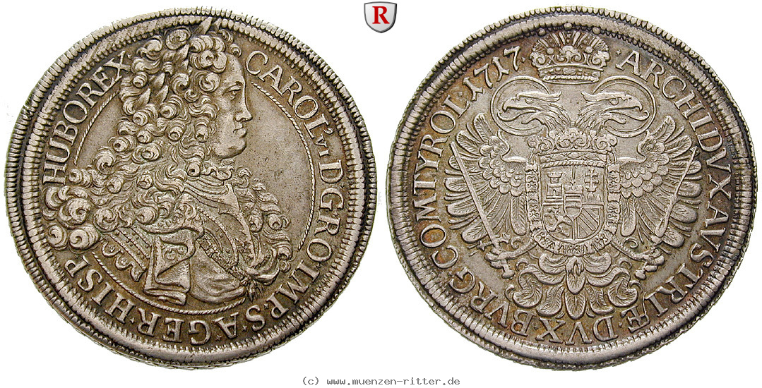 Klicken Sie auf das Bild um es auf Ihrem Rechner zu speichern roemisch-deutsches-reich-karl-vi-taler/51448.jpg