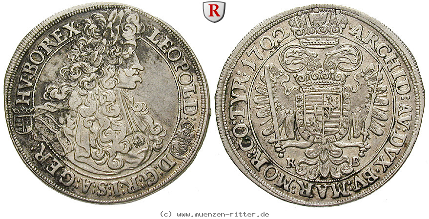 Klicken Sie auf das Bild um es auf Ihrem Rechner zu speichern roemisch-deutsches-reich-leopold-i-1-2-taler/51460.jpg
