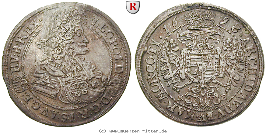 Klicken Sie auf das Bild um es auf Ihrem Rechner zu speichern roemisch-deutsches-reich-leopold-i-1-2-taler/84224.jpg