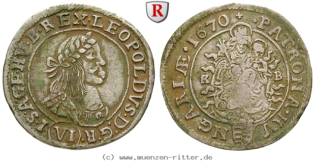Klicken Sie auf das Bild um es auf Ihrem Rechner zu speichern roemisch-deutsches-reich-leopold-i-6-kreuzer/60988.jpg