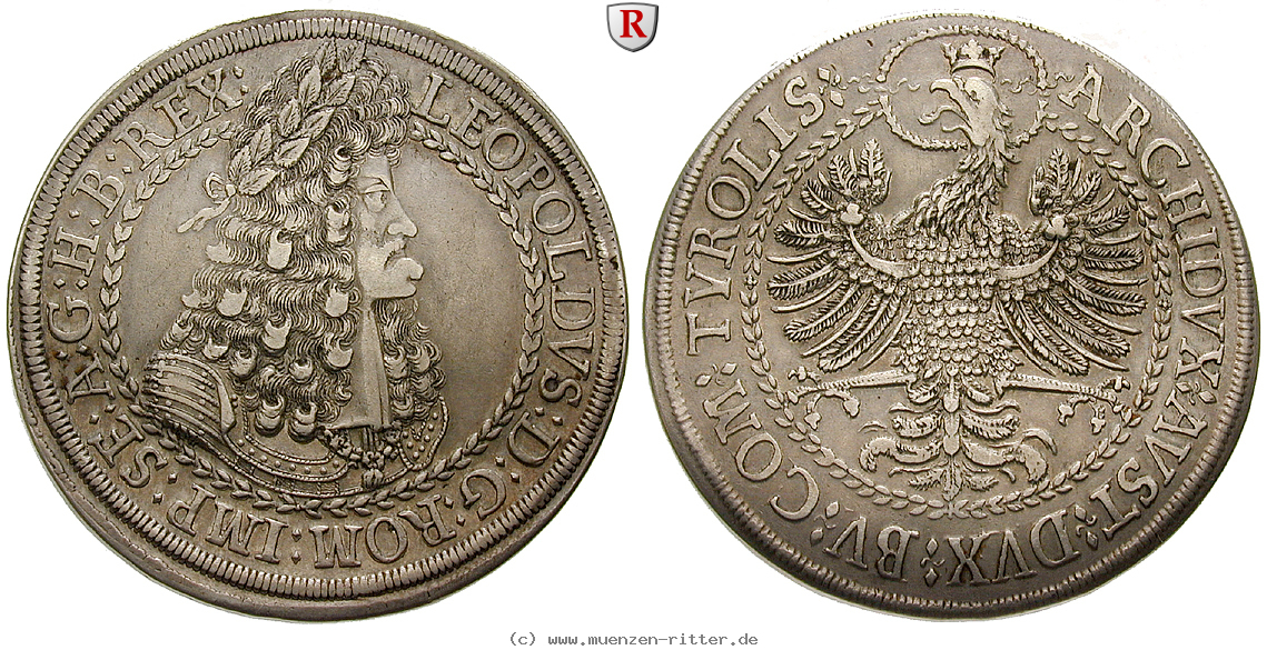 Klicken Sie auf das Bild um es auf Ihrem Rechner zu speichern roemisch-deutsches-reich-leopold-i-doppeltaler/36048.jpg