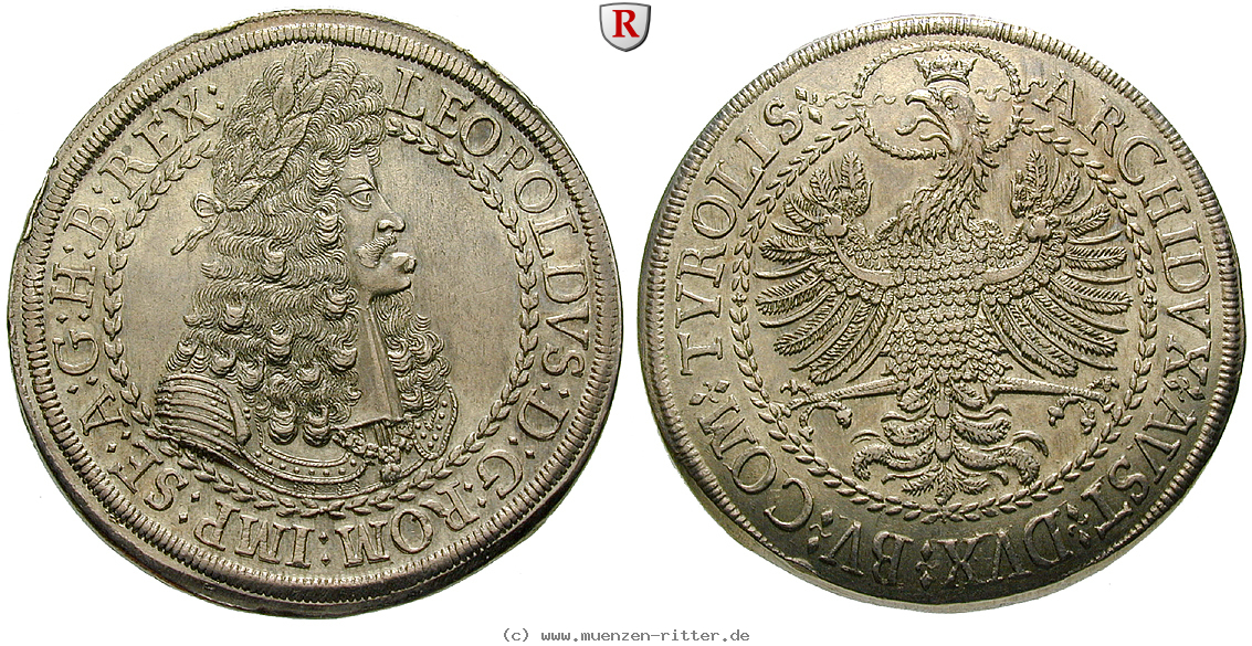 Klicken Sie auf das Bild um es auf Ihrem Rechner zu speichern roemisch-deutsches-reich-leopold-i-doppeltaler/92447.jpg