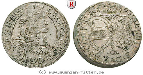 Klicken Sie auf das Bild um es auf Ihrem Rechner zu speichern roemisch-deutsches-reich-leopold-i-groschen/61003.jpg