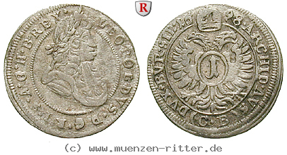 Klicken Sie auf das Bild um es auf Ihrem Rechner zu speichern roemisch-deutsches-reich-leopold-i-kreuzer/34556.jpg