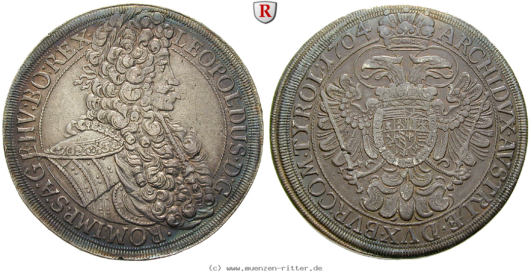 Klicken Sie auf das Bild um es auf Ihrem Rechner zu speichern roemisch-deutsches-reich-leopold-i-reichstaler/94274.jpg