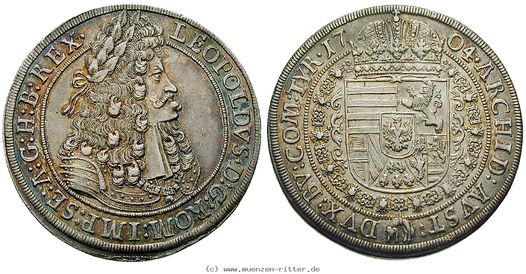 Klicken Sie auf das Bild um es auf Ihrem Rechner zu speichern roemisch-deutsches-reich-leopold-i-taler/72370.jpg