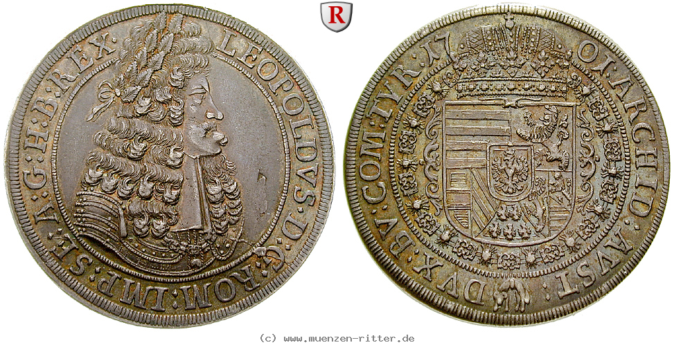 Klicken Sie auf das Bild um es auf Ihrem Rechner zu speichern roemisch-deutsches-reich-leopold-i-taler/72897.jpg