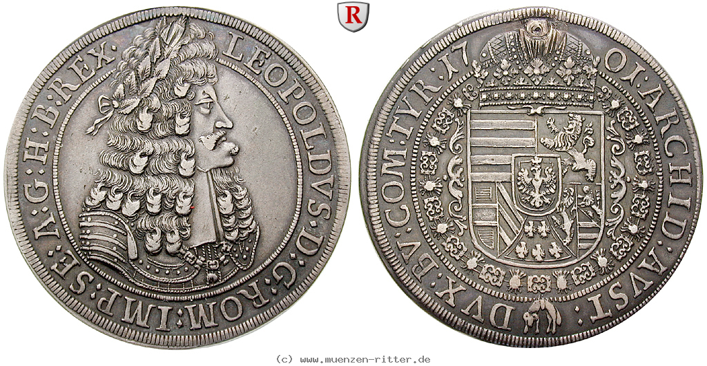 Klicken Sie auf das Bild um es auf Ihrem Rechner zu speichern roemisch-deutsches-reich-leopold-i-taler/74375.jpg