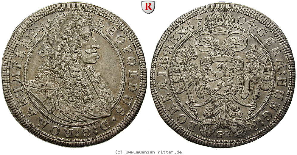 Klicken Sie auf das Bild um es auf Ihrem Rechner zu speichern roemisch-deutsches-reich-leopold-i-taler/96049.jpg
