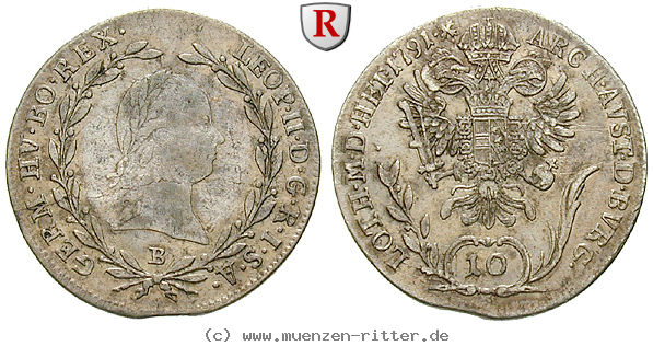 Klicken Sie auf das Bild um es auf Ihrem Rechner zu speichern roemisch-deutsches-reich-leopold-ii-10-kreuzer/34353.jpg