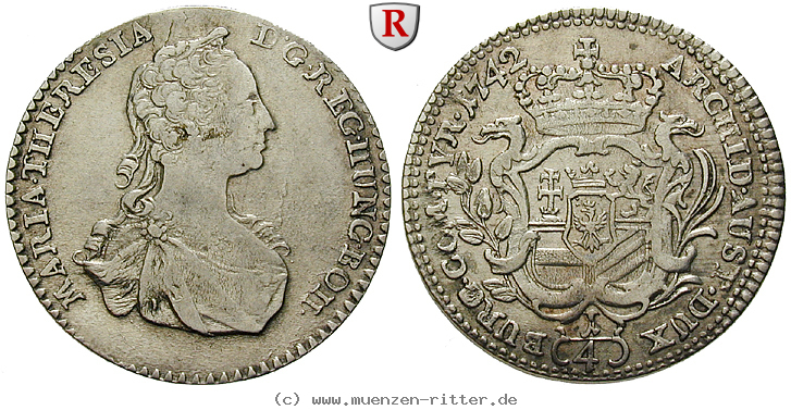 Klicken Sie auf das Bild um es auf Ihrem Rechner zu speichern roemisch-deutsches-reich-maria-theresia-1-4-taler/92056.jpg