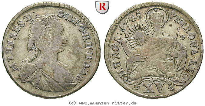 Klicken Sie auf das Bild um es auf Ihrem Rechner zu speichern roemisch-deutsches-reich-maria-theresia-15-kreuzer/84079.jpg