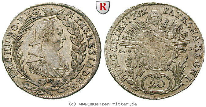 Klicken Sie auf das Bild um es auf Ihrem Rechner zu speichern roemisch-deutsches-reich-maria-theresia-20-kreuzer/61035.jpg