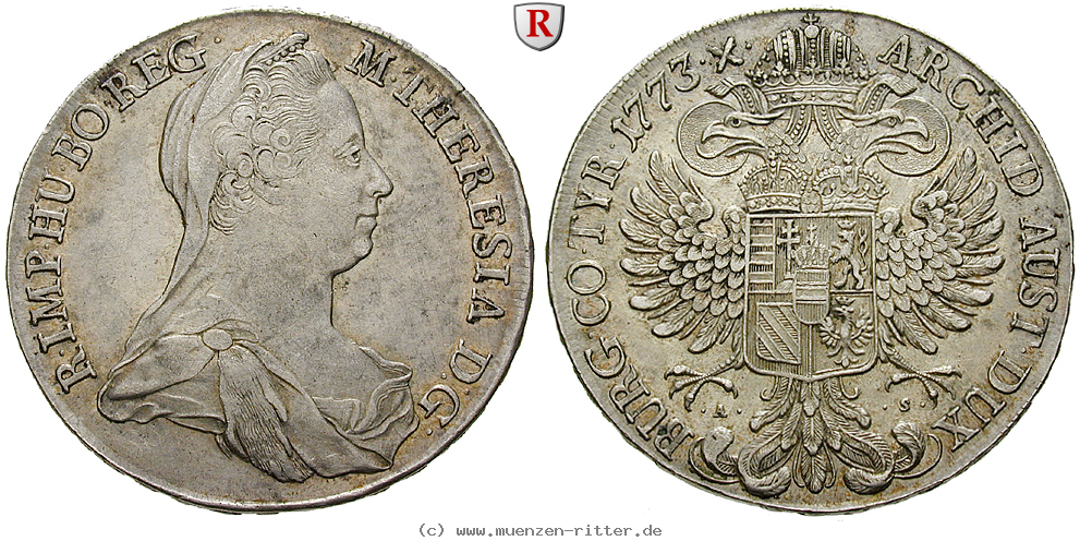 Klicken Sie auf das Bild um es auf Ihrem Rechner zu speichern roemisch-deutsches-reich-maria-theresia-taler/85562.jpg