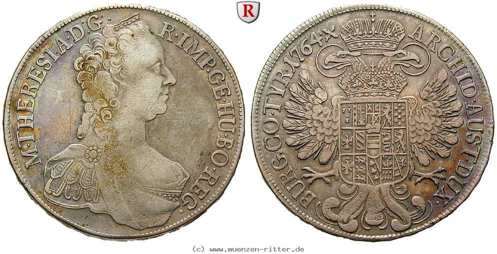 Klicken Sie auf das Bild um es auf Ihrem Rechner zu speichern roemisch-deutsches-reich-maria-theresia-taler/90028.jpg