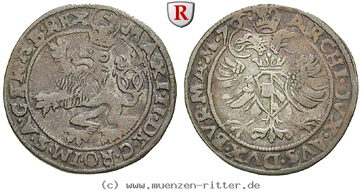Klicken Sie auf das Bild um es auf Ihrem Rechner zu speichern roemisch-deutsches-reich-maximilian-ii-groschen/84088.jpg