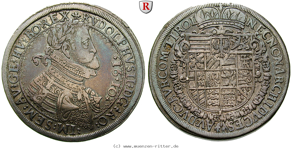 Klicken Sie auf das Bild um es auf Ihrem Rechner zu speichern roemisch-deutsches-reich-rudolf-ii-reichstaler/53550.jpg