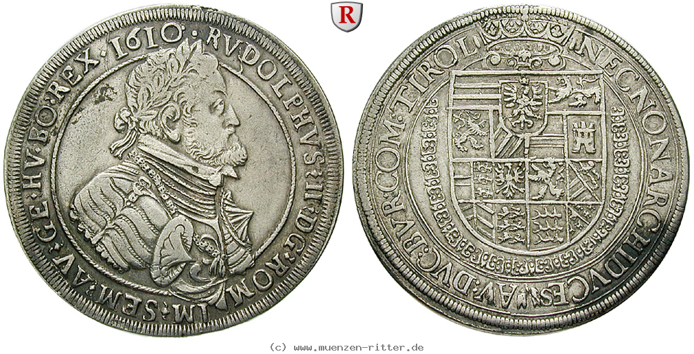 Klicken Sie auf das Bild um es auf Ihrem Rechner zu speichern roemisch-deutsches-reich-rudolf-ii-taler/72482.jpg