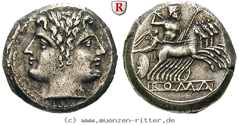 Klicken Sie auf das Bild um es auf Ihrem Rechner zu speichern romano-kampanische-praegungen-didrachme-quadrigatus/14130.jpg