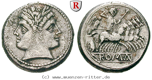 Klicken Sie auf das Bild um es auf Ihrem Rechner zu speichern romano-kampanische-praegungen-didrachme-quadrigatus/14132.jpg