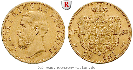 Klicken Sie auf das Bild um es auf Ihrem Rechner zu speichern rumaenien-carol-i-20-lei/88630.jpg