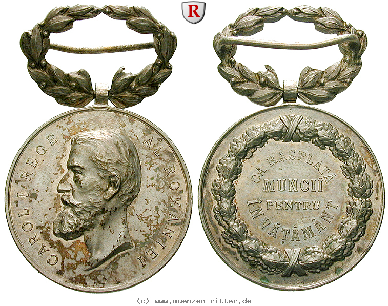 Klicken Sie auf das Bild um es auf Ihrem Rechner zu speichern rumaenien-carol-i-silbermedaille/50785.jpg