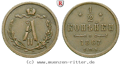 Klicken Sie auf das Bild um es auf Ihrem Rechner zu speichern russland-alexander-ii-1-2-kopeke/80317.jpg