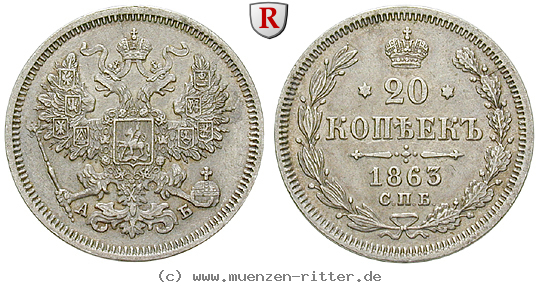 Klicken Sie auf das Bild um es auf Ihrem Rechner zu speichern russland-alexander-ii-20-kopeken/80303.jpg
