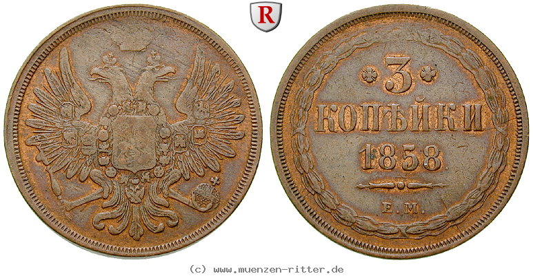 Klicken Sie auf das Bild um es auf Ihrem Rechner zu speichern russland-alexander-ii-3-kopeken/80058.jpg