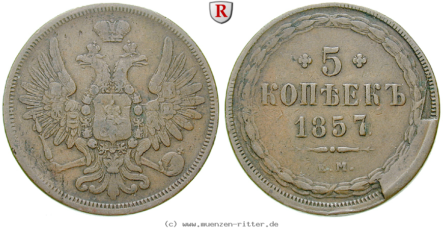 Klicken Sie auf das Bild um es auf Ihrem Rechner zu speichern russland-alexander-ii-5-kopeken/80042.jpg