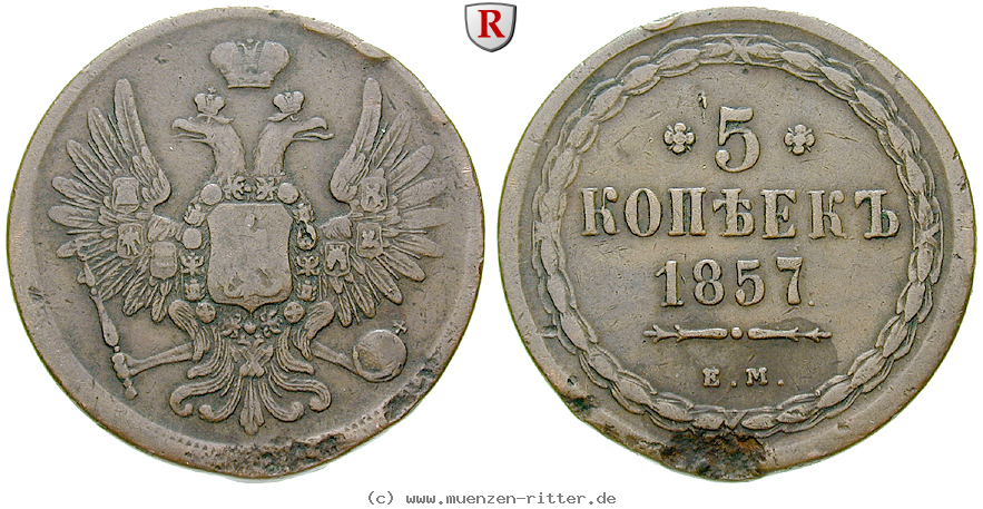 Klicken Sie auf das Bild um es auf Ihrem Rechner zu speichern russland-alexander-ii-5-kopeken/80043.jpg