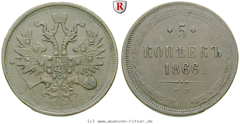 Klicken Sie auf das Bild um es auf Ihrem Rechner zu speichern russland-alexander-ii-5-kopeken/80053.jpg