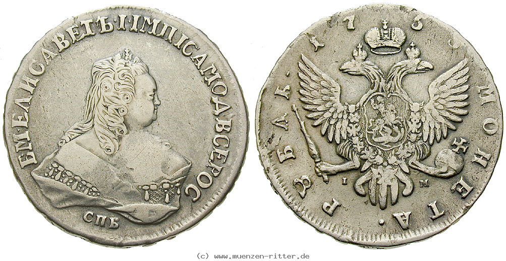 Klicken Sie auf das Bild um es auf Ihrem Rechner zu speichern russland-elisabeth-rubel/32814.jpg